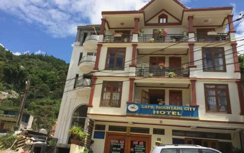 Mountain City Hotel Sapa Exteriör bild