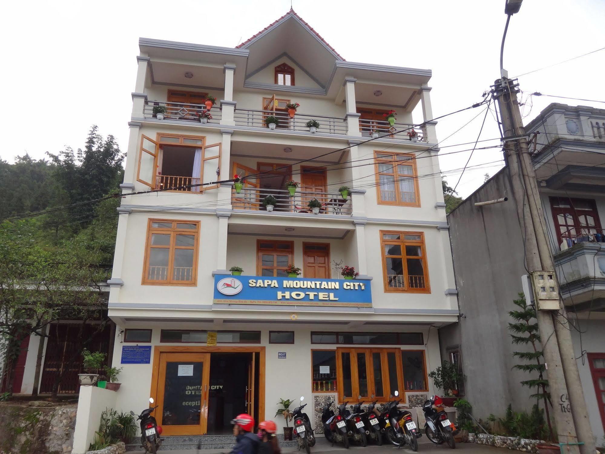 Mountain City Hotel Sapa Exteriör bild
