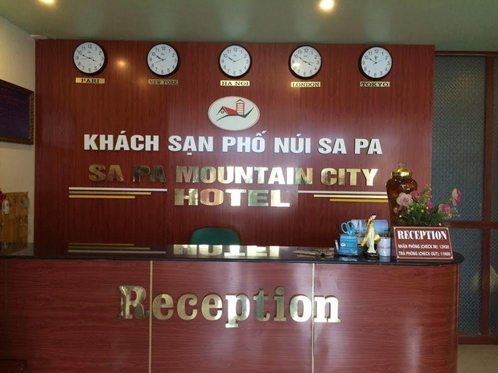 Mountain City Hotel Sapa Exteriör bild