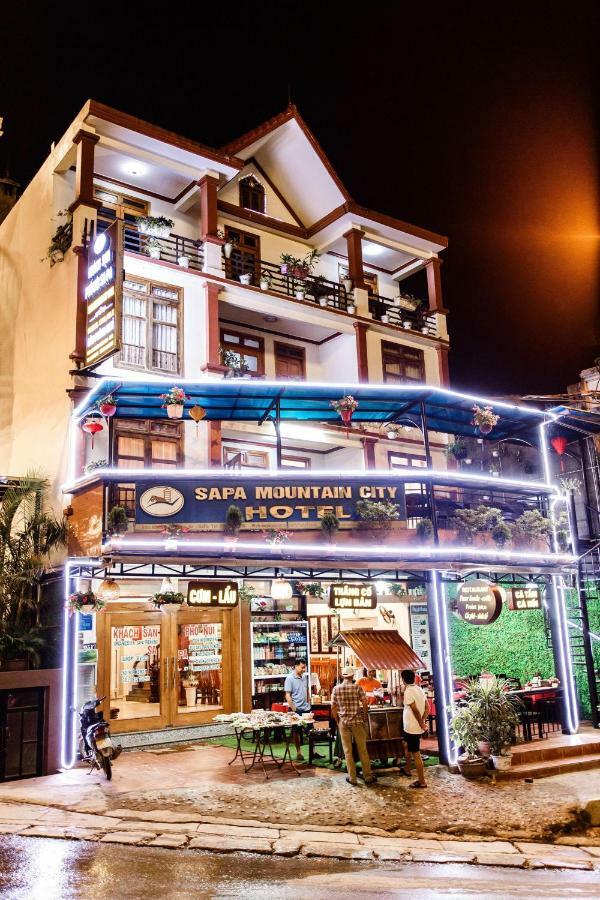 Mountain City Hotel Sapa Exteriör bild