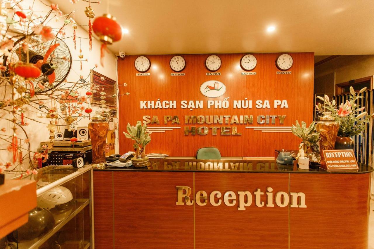 Mountain City Hotel Sapa Exteriör bild